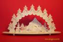 3D-Weihnachtszeit Laubsägevorlage 59x30cm
