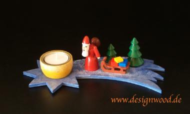 Teelichthalter-Weihnachtsmann-farbig 