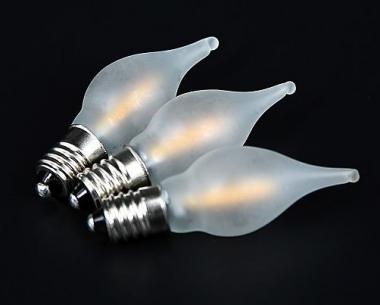 LED-Filament-Flammenkerze 