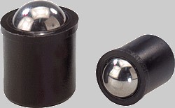 federnde Kugelspitze, Kunststoff 5mm