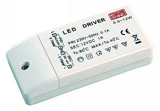 LED-Vorschaltgerät 12V=, flach 