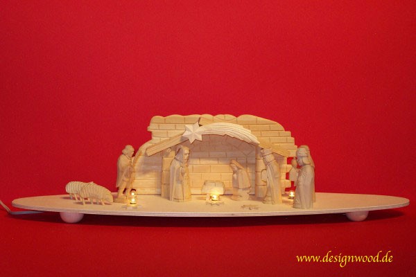 3D-Weihnachtsberg Krippe 